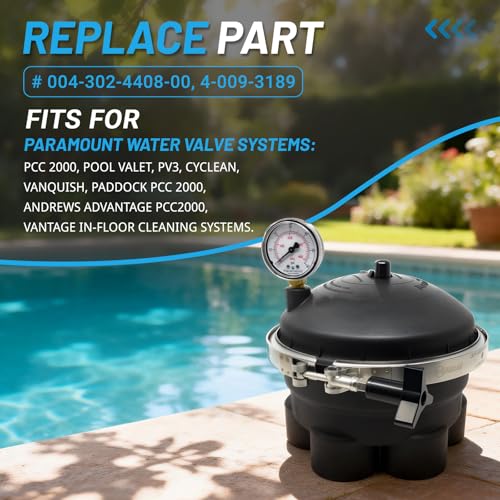 VORGENS 6 Port Module Fit for Paramount PCC2000 6-port Gear Water Valve Module - Fit for Paramount Pop up 6-port Module 004302440800 004-302-4408-00 6-port In-floor Pool Module w/ 1 Year Warranty! by VORGENS - Image 2