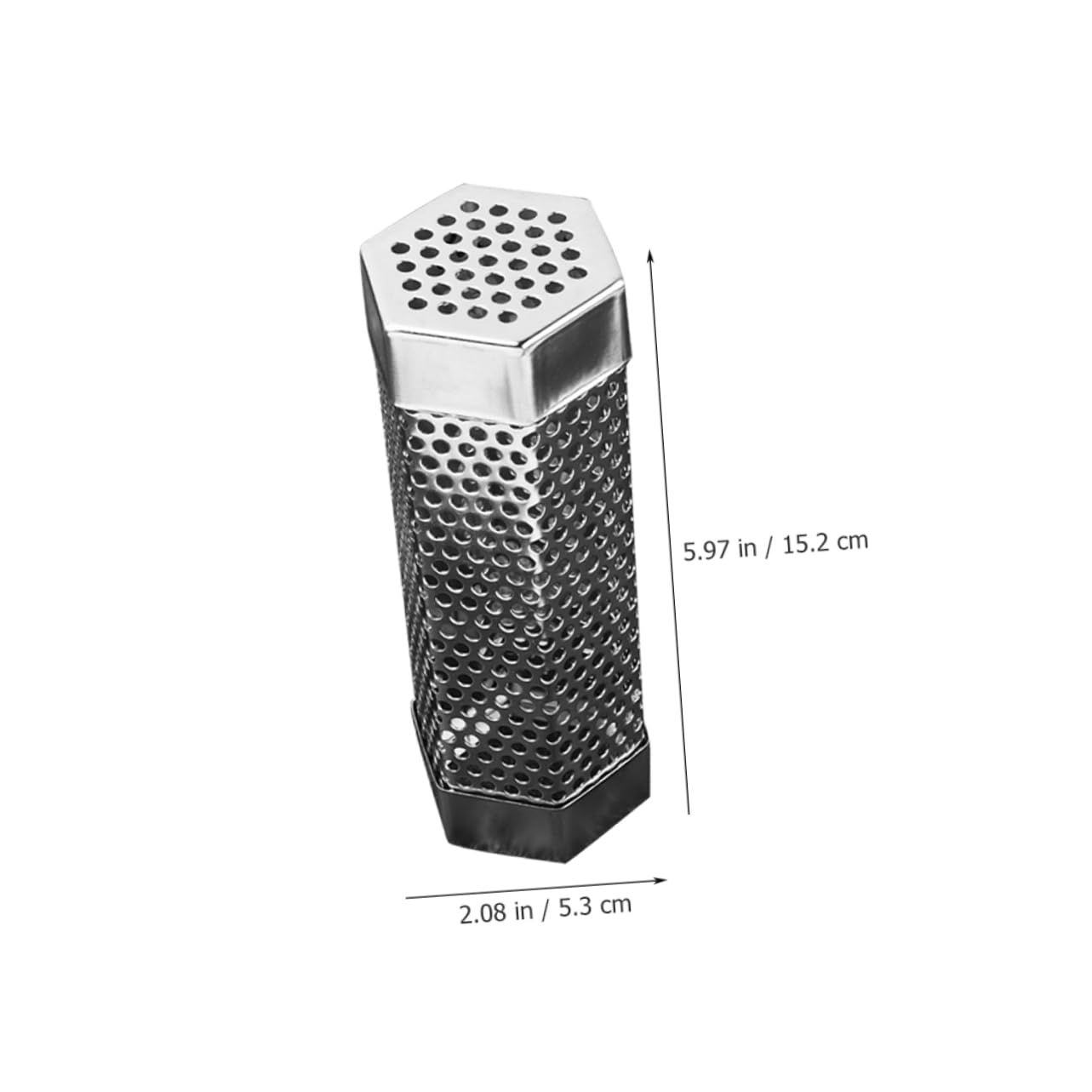 Abaodam Outdoor Grilling Tool 304 Stainless Steel Smoking Tube Easy to Clean and Comfortable to Hold