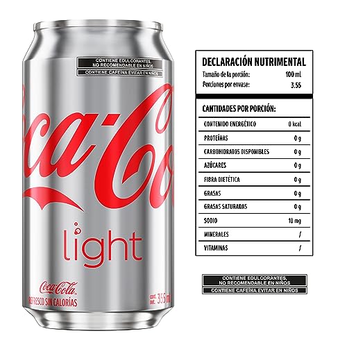 La Mejor Lista de Cocas Top 5. 15 Cocas marca Coca-Cola Light (3)