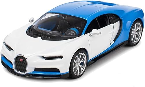 Maisto 1:24 - Exotics - Bugatti Chiron (azul/blanco)