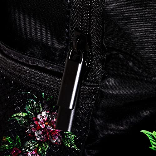 Sac à dos pour garçons et filles 30 cm imprimé fleurs multicolore