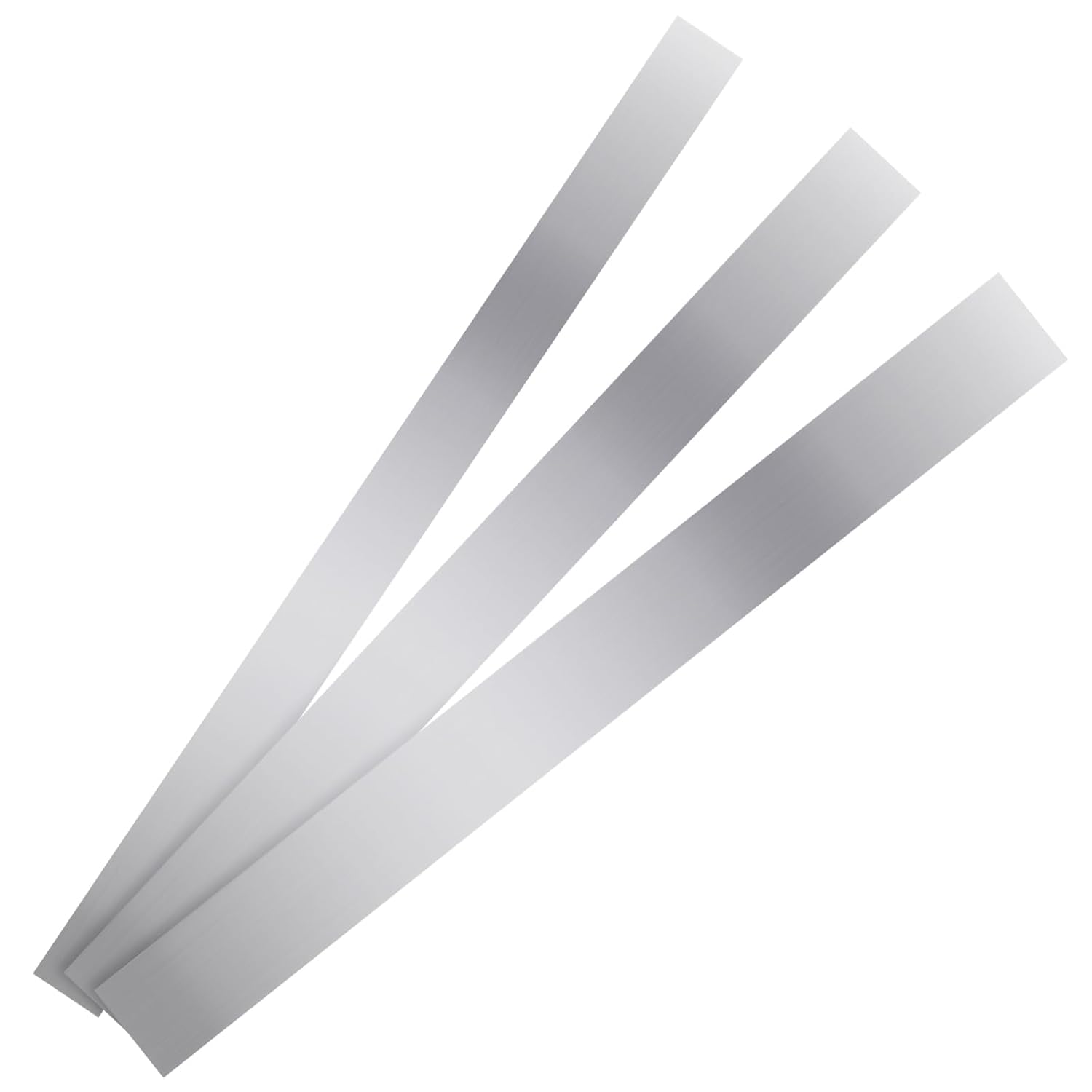 3 Pack Drillable Shim Stock Metal Sheet Strips, 30 in