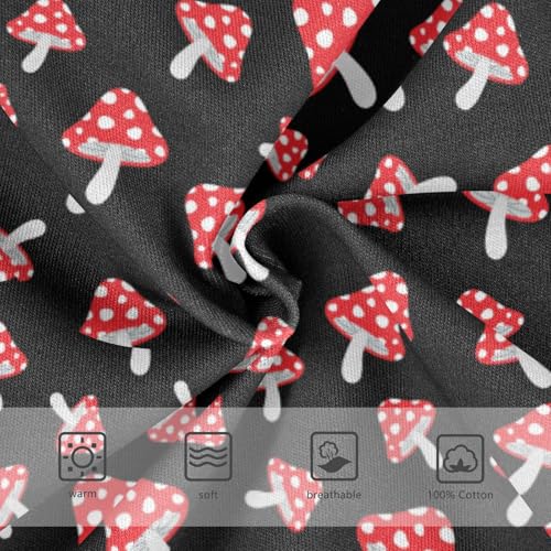 Boys' Exclusive Briefs Toddler Underwear 95% Combed Cotton Boxerbriefs 2T Mushroom Pattern 693