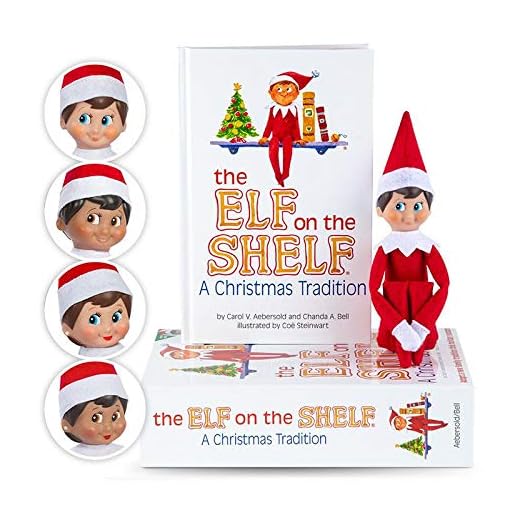 Elf On The Shelf Figura navideña de un Elfo, decoración