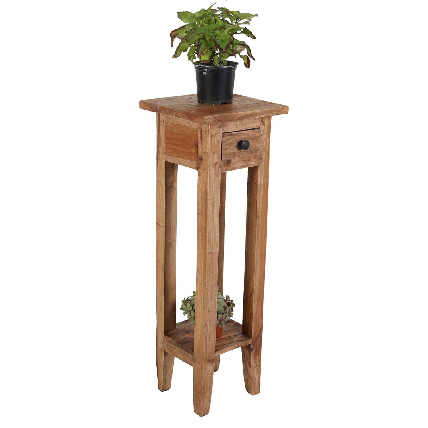 Casa Moro Telefoontafel Vintage smal Emilia bruin handgemaakt