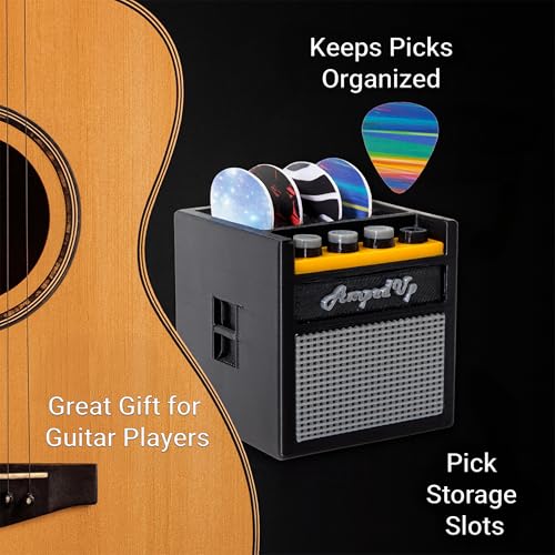 image for Pick-A-Palooza Mini Guitar Amp Pick Holder – Creative Display for Gu