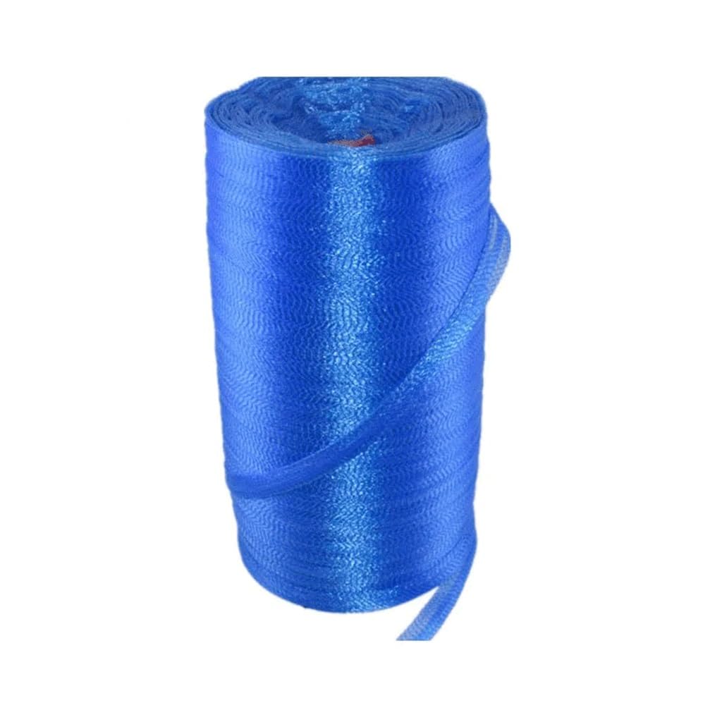 Fruit netting, For Semi-Finished Products Into Roll Mesh Cutting Rope Packaging Vegetables Fruits And Dried Fruit Storage Bags(Blue,Length 10M)