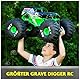 Monster Jam, offizieller Ferngesteuerter Gelände-Monster Truck Mega Grave Digger, über 60cm hoch, im Maßstab 1:6, Kinderspielzeug für Jungen und Mädchen