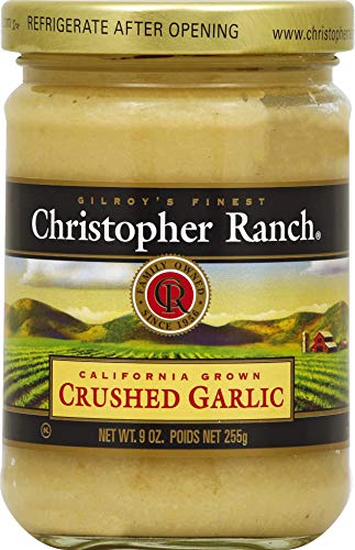 Christopher Ranch Famous Award-Winning Heirloom Garlic, Crushed