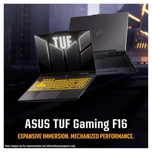 Image of ASUS TUF F16 Gaming Laptop, Intel i7-13650HX, 32 GB DDR5 RAM, 2 TB PCIe SSD, 16 inch FHD+ (1920x1080), Nvidia G-Force RTX 4060, W11 Home