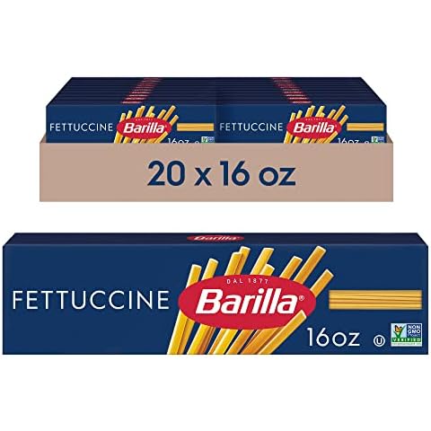 Barilla Fettuccine Pasta, 16 oz. Box (Pack of 20) Cover