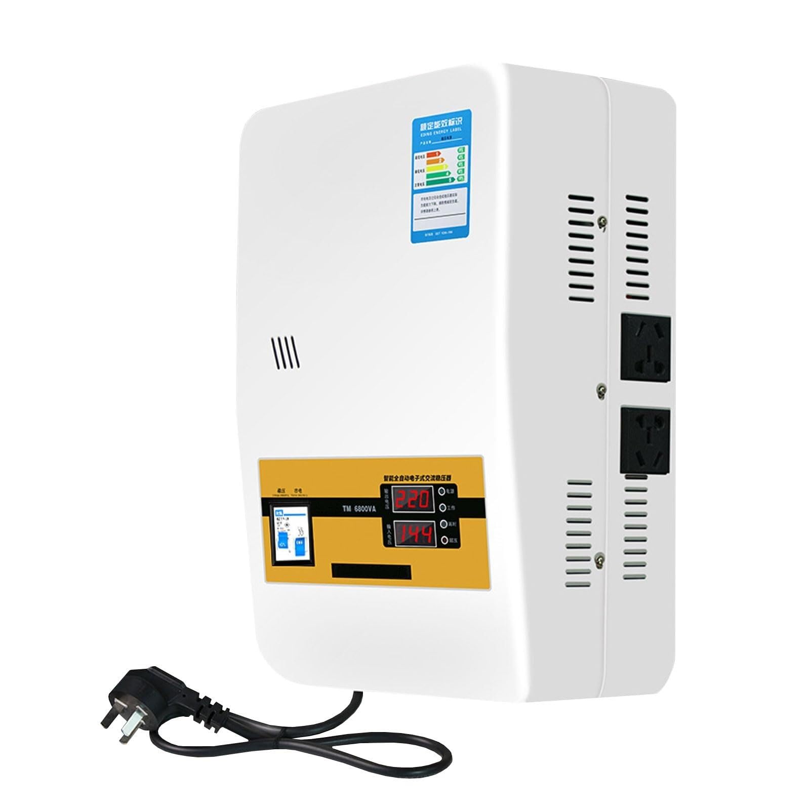 Stabilisateur de tension CA 6800W mural pour appareils électroménagers
