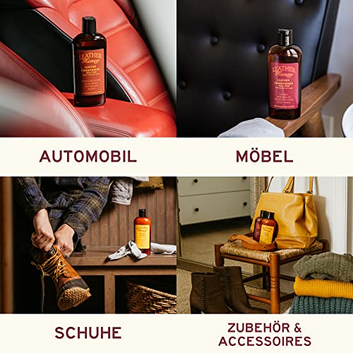 Lederpflege-Set Leather Honey für die Pflege und Reinigung von Leder