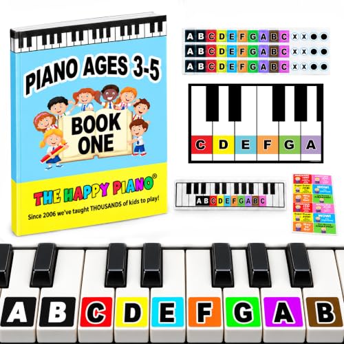 The Happy Piano Toddler Piano Book 1 Kit for Kids Ages...