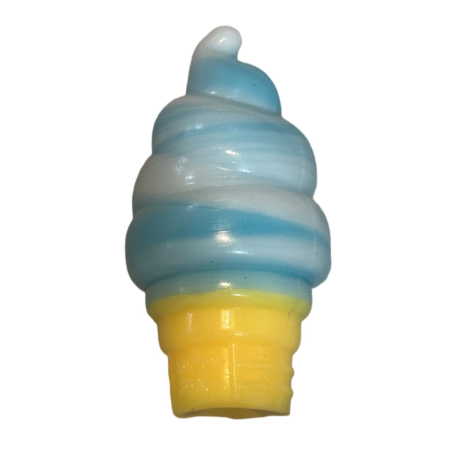 Ice Cream Squeeze Squishy, Ultra Soft Slow Rise Sensory Fidget Toy, Ice Cream Cone Squishy, Classroom Prize Party Favors (2#Sky Blue)