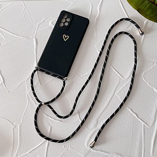 Coque Samsung A51 4G noire pour éviter les rayures d'usure