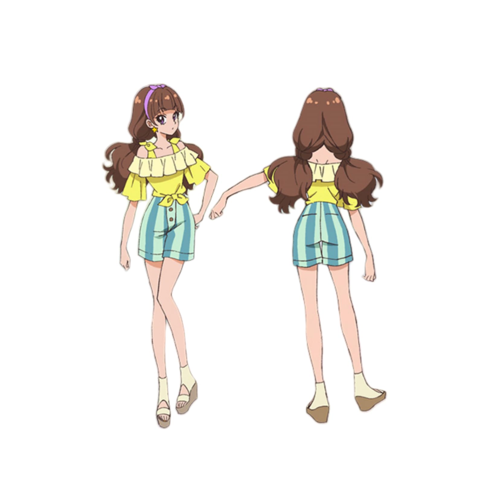 Amazon.co.jp: GGcosplay☆ Go!プリンセスプリキュア 天ノ川きらら