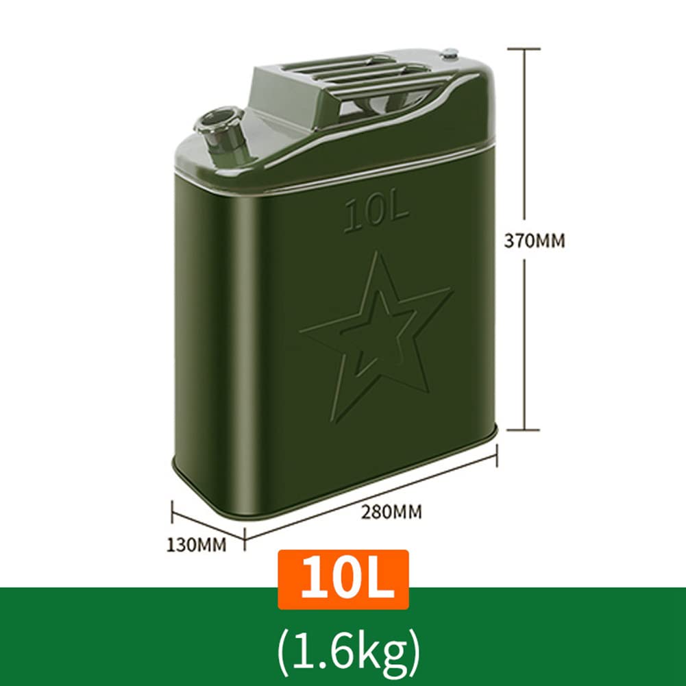 URFEDA Kanister na paliwo, uchwyt do kanistra metalowego o pojemności 25 l, zamykany, do metalowego kanistra 25 l, produkcja z certyfikatem TÜV
