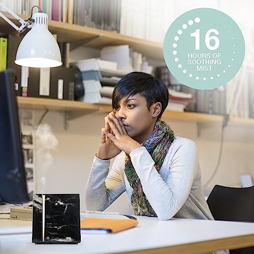 Sparoom Onyx Ultrasonic Aromatherapy Essential Oil Diffuser (Black) #TOP3