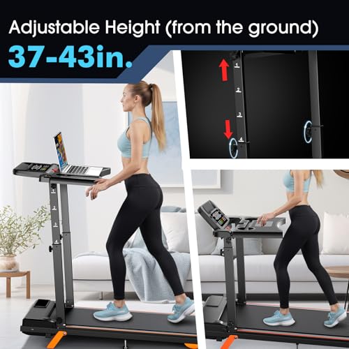 Motorized Folding Treadmill with Incline