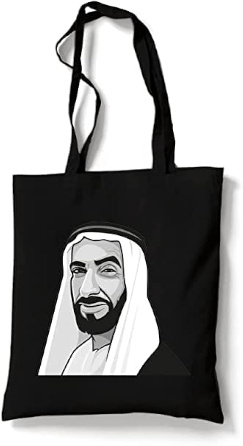 Tote Bags Sustainable Eco Friendly reusable grocery super strong Shoulder Bag Sheikh Zayed