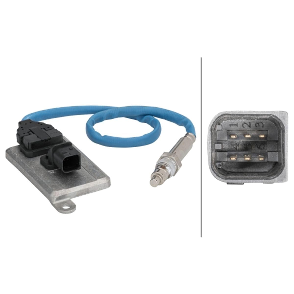 HELLA 6PN 358 186-141 Czujnik NOx, katalizator NOx - 24V - 4-biegunowy