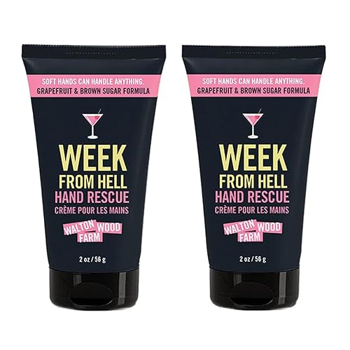 Walton Wood Farm, Crema de manos de 2 onzas (semana del infierno (paquete de 2)