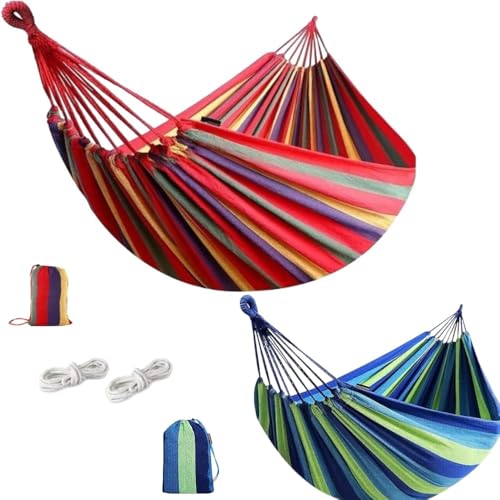 Amaca Multicolore Ultraleggera da Giardino Viaggio e Campeggio