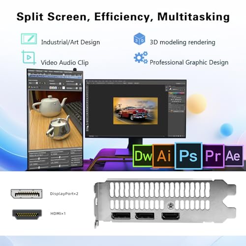 RX 560 XT 8GB GDDR5 Graphics Card,1792SP,128Bits, PC Gaming Video Card, Computer GPU, PCI Express x16 3.0 with Freeze Fan Stop for Desktop Computer Tarjeta Gráfica - Image 5