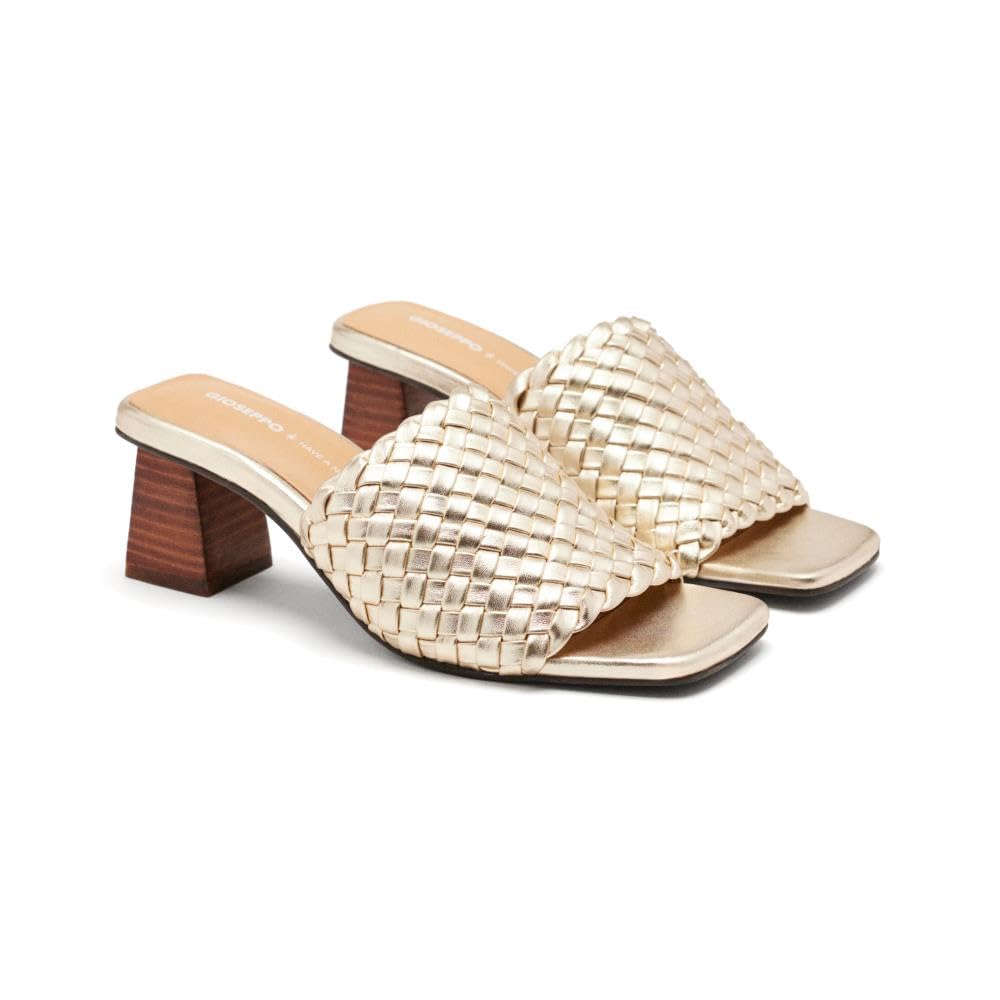 GIOSEPPO Women's Colrain Sandal, Platinum, 6.5 UK