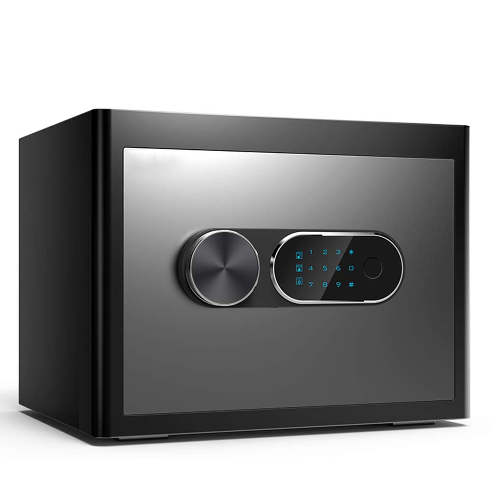 Safe-Touch Screen Electronic Password Safe, All Steel Material, Solid Lock Bolt, Double Alarm, Shock Absorption and Moisture Resistance, Touch Screen Design/C / 35cm