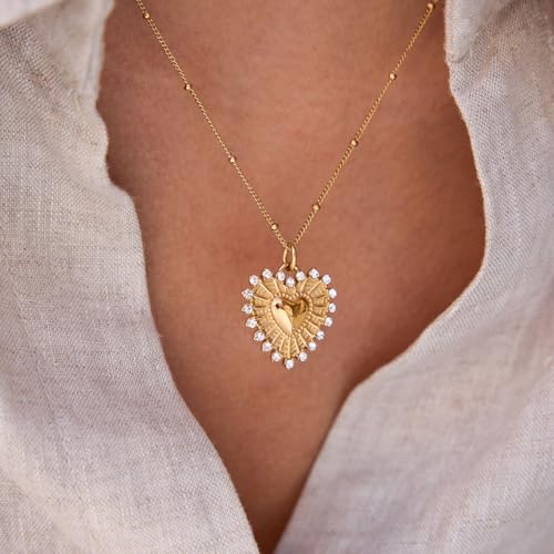 Image of 18k Gold Plated Vintage Dainty Pink Gemstone Bow Pendant Necklace Women Court Style Oval Cut Zircon Necklace