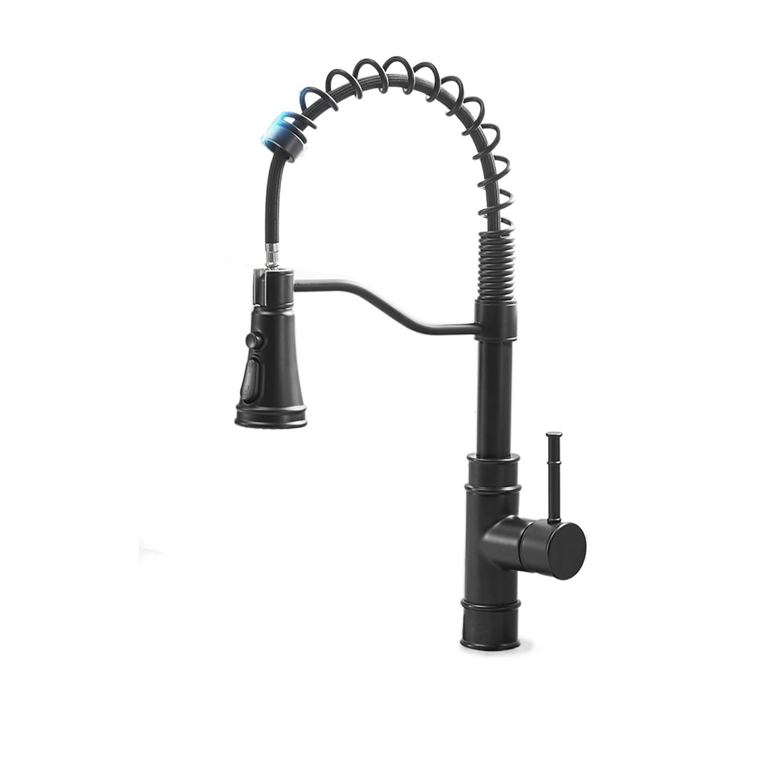 HADECOLL Pull-Out Faucet Smart Touch Kitchen Faucets Crane For Kitchen Water Tap Sink Mixer Rotate Touch Faucet Sensor Water Mixer Easy To Install,1116-Black