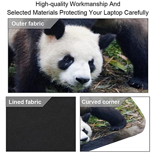 Pochette ordi 13 pouces panda idéale pour les cours et le bureau