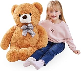 IKASA Giant Teddy Bear Soft Toys Stuffed Animals (78cm, brown)