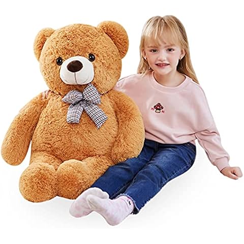 IKASA Giant Teddy Bear Soft Toys Stuffed Animals (78cm, brown) Cover
