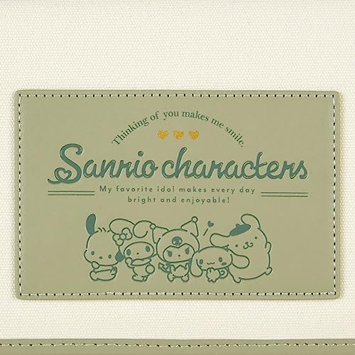 Sanrio Multi Pouch Enjoy Idol vert sacoche transparente de rangement - 4