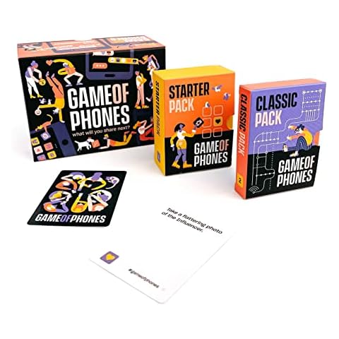 SolidRoots Game of Phones - What Will You Share Next? Card Game Cover