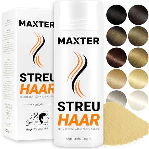 Maxter Streuhaar Haarverdichtung Puder Hellblond