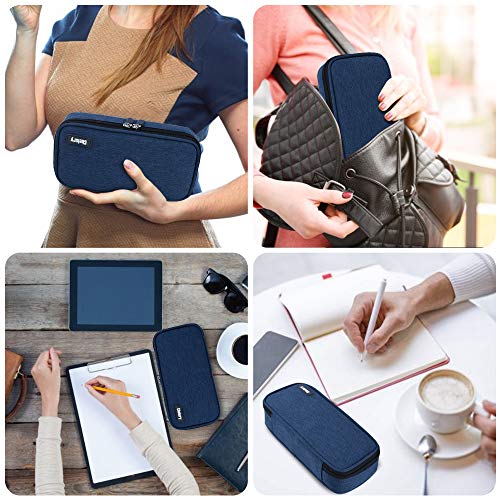 Image of Chelory Big Capacity Pencil Case Large Pencil Bag Pouch Pen Case Pencil Marker Holder Stationery Storage Makeup Bag for Office Supplies Adults
