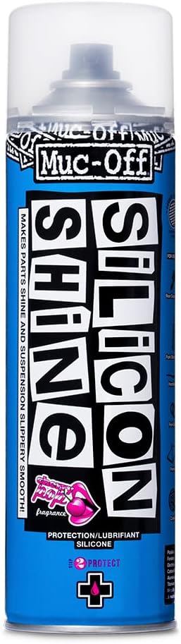 Silicon Shine 500ml, 1-Pack | Quick-Dry & Dirt-Repellent | Enhances Metal, Plastic & Rubber | Suitable for Bicycles, Motorcycles, ATVs & UTVs