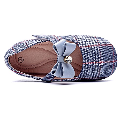 Maxu Girl's Marry Jane Flat Slip on School Ballerina Shoes (Toddler/Little Kid)4