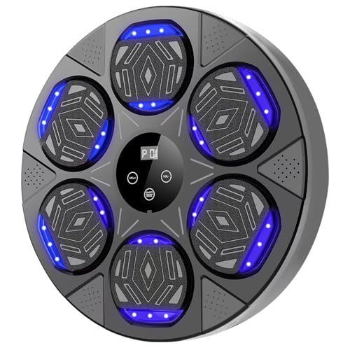 manchoose 2025 New Music Boxing Machine,Smart Gym Equipment for Small Spaces,Fun Family Fitness,Stress Relief Training,for Home,Office,Apartment Workouts,Music Boxing Machine for Adults/Kids/Girl