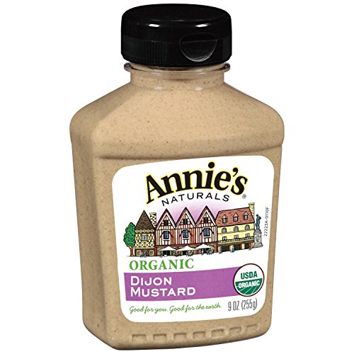 Annie's Homegrown Dijon Mustard, Certified Organic, Gluten Free, Non-GMO, 9 oz (Pack of 6)