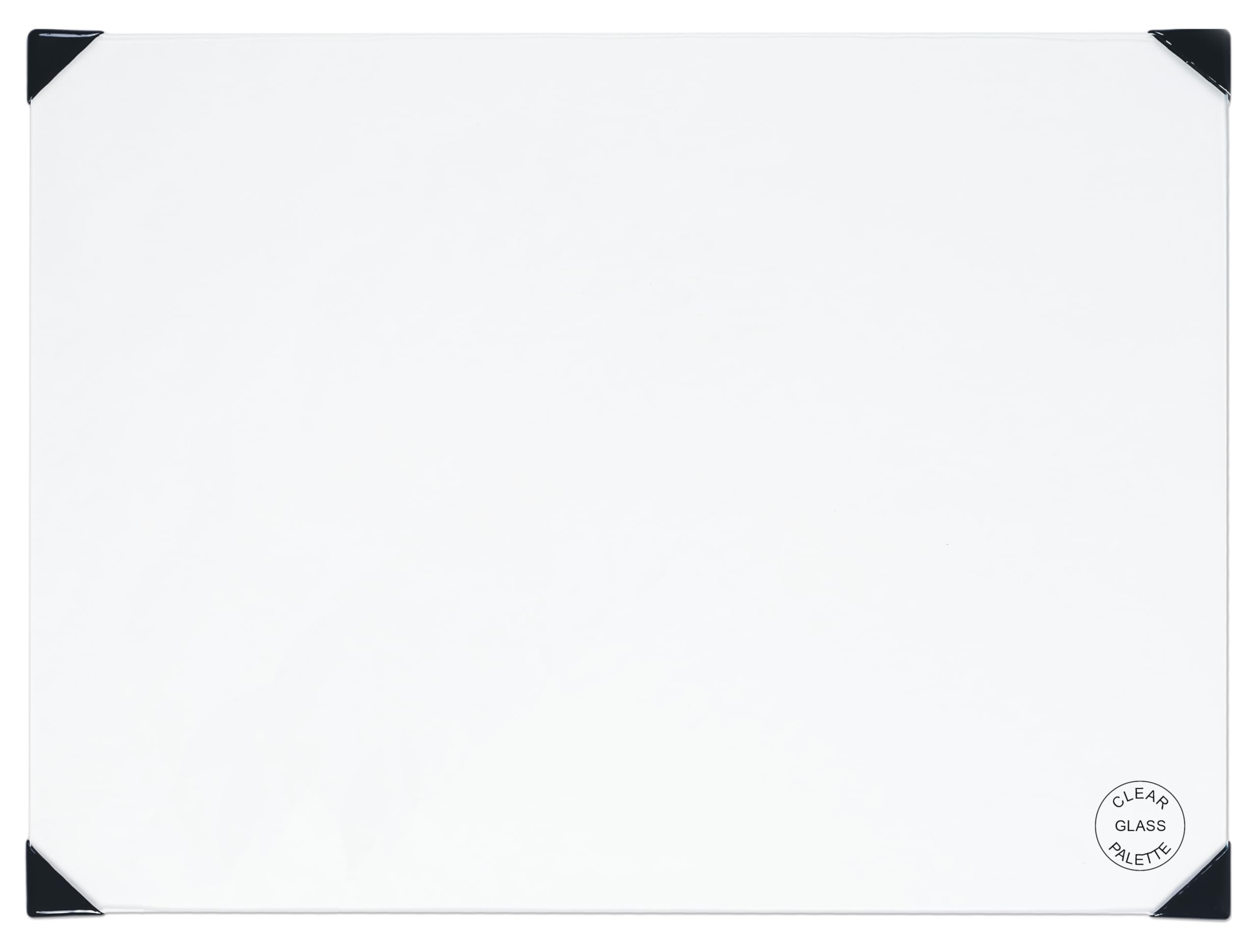 New Wave POSH Glass Artist Palette 9"x12" / Clear