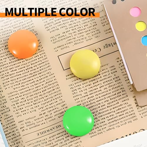 Imanes decorativos redondos para refrigerador pack de 12 miniatura 5