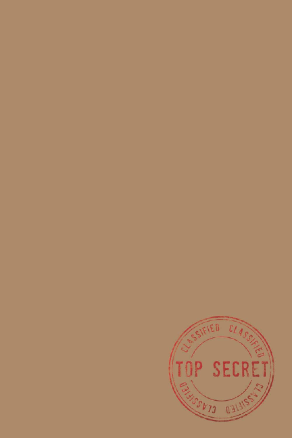 Classified Top Secret: Spy Gear Journal for Kids, Detective Notebook for Kids Teens Adults, Secret Agent Gifts