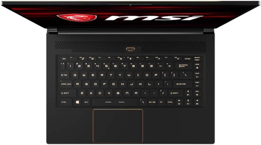 MSI GS65 Stealth THIN-068 144Hz 7ms Ultra Thin 4.9mm Gaming Laptop i7-8750H (6 cores), GTX 1070 8G, 32GB DRAM, 1TB NVMe SSD, 15.6", Black w/ Gold Diamond Cut, RGB KB, Win 10 Pro 64 Bit