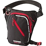 ゴールドウイン(GOLDWIN) バイク用バッグ・ケース ツーリング ウエスト&レッグバッグ ブラック×レッド KR GSM17620