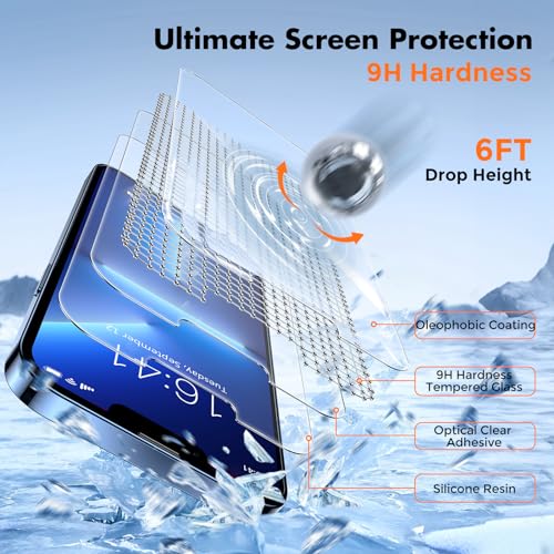 Image of UNBREAKcable 2-Pack Screen Protector for iPhone 13 Pro /14 /13